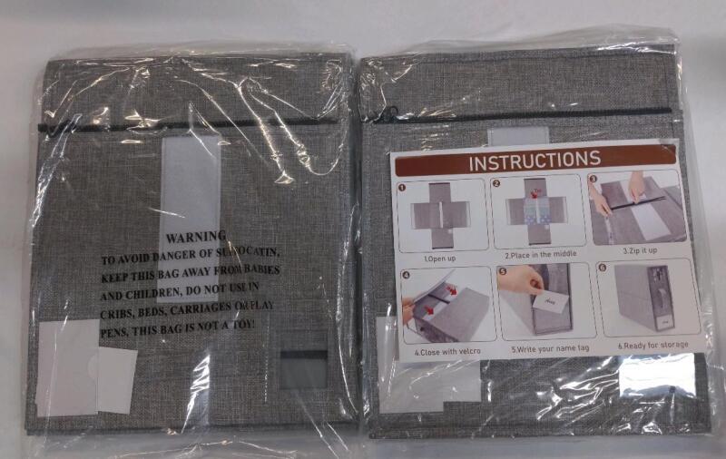 4 New Foldable Bed Sheet Organizers