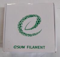New eSUN PLA Basic 3D Printer Filament in grey, 1.75mm diameter