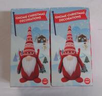 2 New Gnome Christmas Decorations