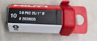 10 New Hilti PHL #2 Drywall Screw Bits