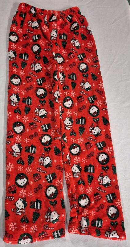 New sz Small Women's Sanrio Hello Kitty Fleece PJ Pants
