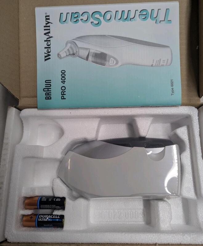 New Braul WelchAlly. Theroscap Pro 4000 Thermometer.