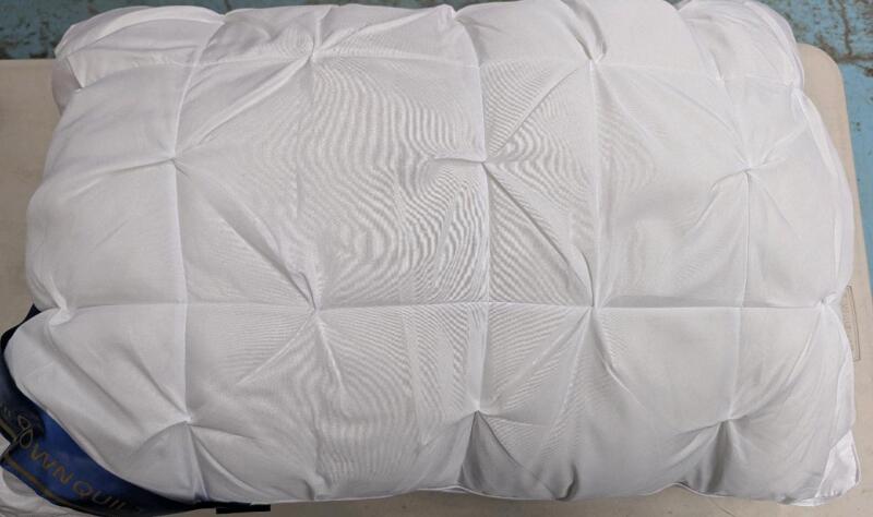 New Hilton Down Pillow. 26" Long.