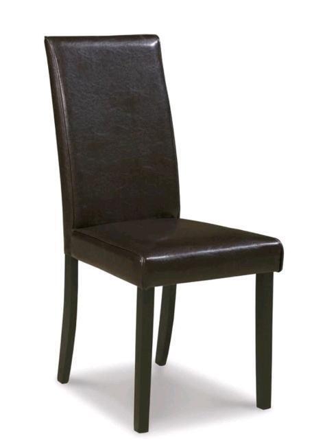 As is New in Box Home Studio Dining Chair, Black
