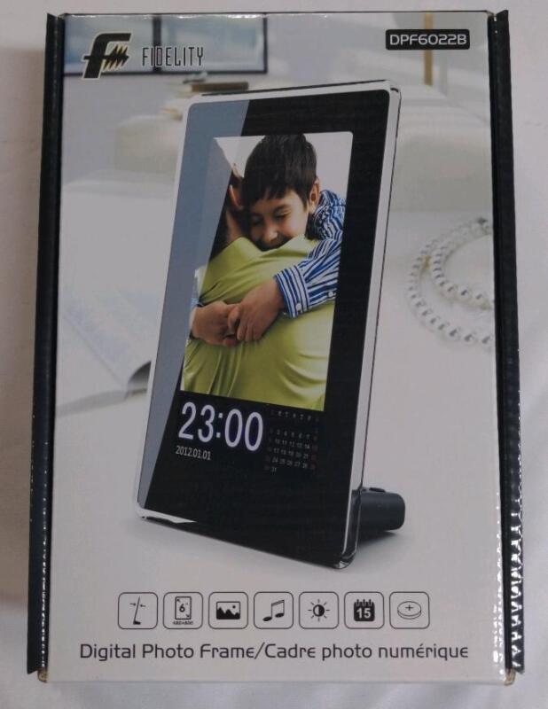 New Fidelity Digital Photo Frame