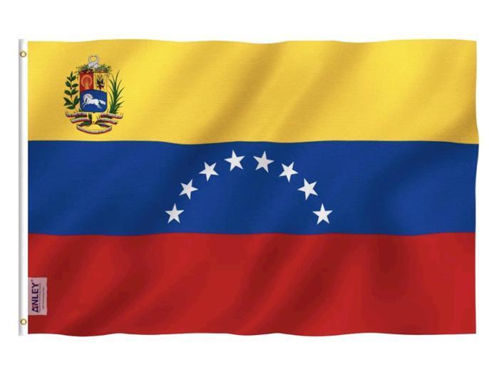4 New Venezuela Desk Flags