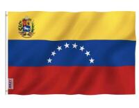 4 New Venezuela Desk Flags