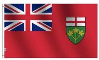 13 New Ontario Canada Desk Flags