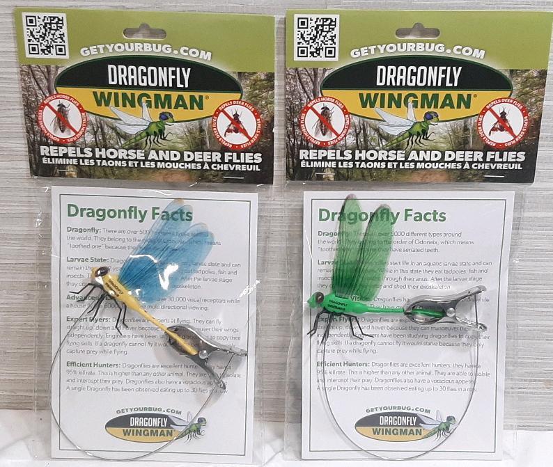 2 New Dragonfly Wingman Horse & Deer Repellants