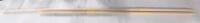2 New Wooden Broomstick Handles | Longest Measures 67", Shortest Measures 52"