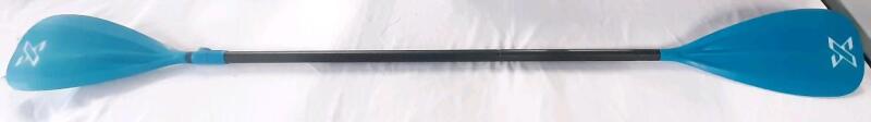 New Blue Kayak Oar | 77" Long Fully Extended, Retractable