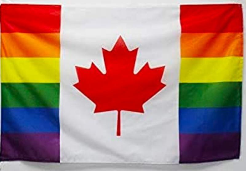 5 New Canadian Pride Flags by AZ Flags. 60cm by 90cm