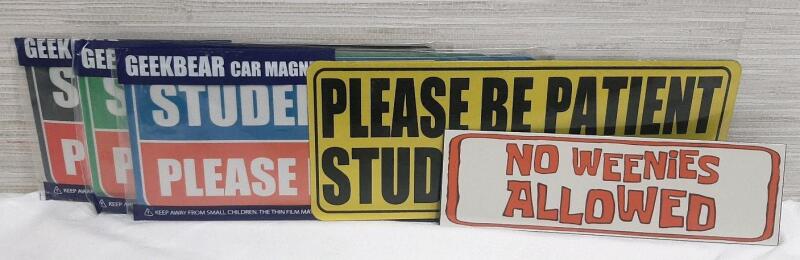 5 New Car Stickers