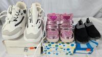 3 Pairs of Shoes. Sizes 23-37