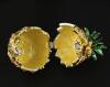 Hand-Painted Pineapple Statue Jewelry Box with Sparkling Embellishments - Magnetic Closure, Encaustic Tabletop Display for Earrings, Rings & Small Jewelry Approximately 3&rsquo;&rsquo; A universal symbol of welcome and hospitality and wealth - 2
