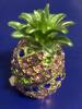 Hand-Painted Pineapple Statue Jewelry Box with Sparkling Embellishments - Magnetic Closure, Encaustic Tabletop Display for Earrings, Rings & Small Jewelry Approximately 3&rsquo;&rsquo; A universal symbol of welcome and hospitality and wealth - 3