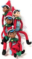 4 New ELF ON THE SHELF : Santaverse ElfMates Chef Dolls. 10" Long