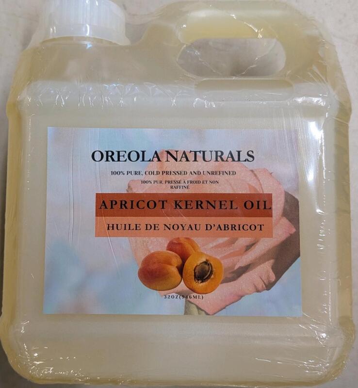 New Oreola Naturals Apricot Kernal Oil. 964ml.