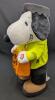 As-New Hallmark FRANKENBEAGLE Peanuts' Snoopy & Woodstock Animatronic : Spooky Howling & Music Plays While Woodstock Shakes + Peeks Up Out of the Bag! (Working) 12" Tall - 3
