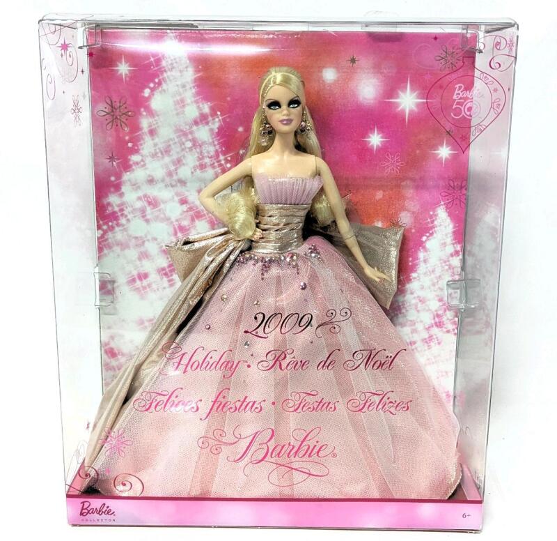 [NRFB] BARBIE Collection 2009 Holiday Barbie Doll, Approx 11" Tall