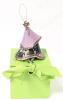 The Bradford Exchange ELVIS PRESLEY TCB Ceramic Double Bell Ornament, 4.5" Long, No Chips or Cracks - 3