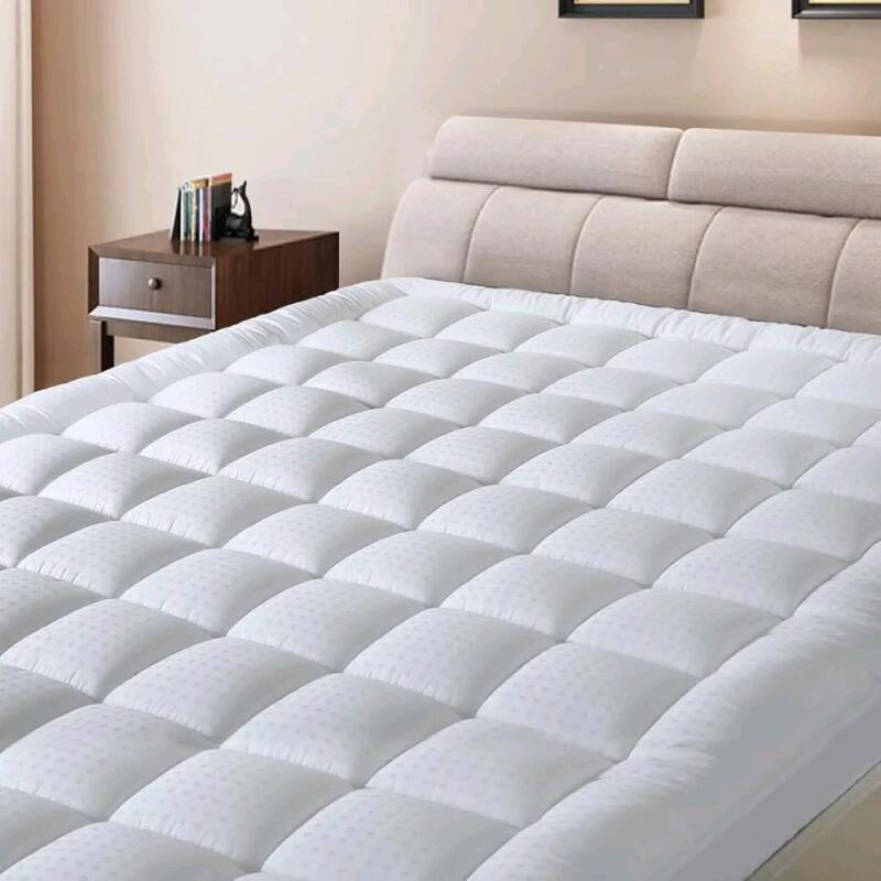 New BaliChun Queen Size Mattress Topper - Cooling Mattress Protector Stretches up 8"-21" Deep Pocket (60&times;80")