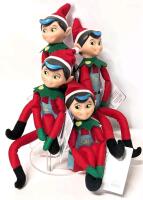 4 New ELF ON THE SHELF : Santaverse ElfMates Chef Dolls. 10" Long
