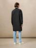 New Size Small Women's FRANK AND OAK The Skyline Maxi Reversible Bomber, Black - Retails $219! - 3