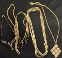 5 Vintage Necklaces - Butler, D'Orlan & Napier
