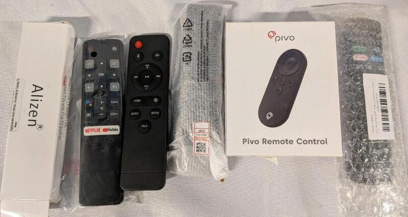 6 As New Remote Controls for Various Devices.