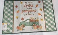 New Autumn Tapestry Door Mat 20 by 30"