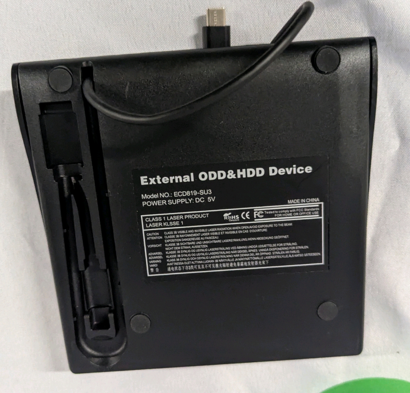 As New Gotega External CD Drive.