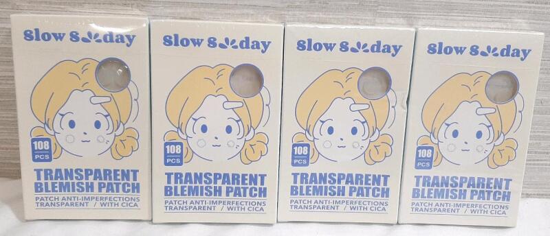 4 New Packs of 108pc Transparent Blemish Patches