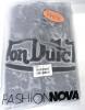New Size Small Women's FASHION NOVA Von Dutch Paint Zip-Up Hoodie, Grey/Black | Retails Over $50! - 2