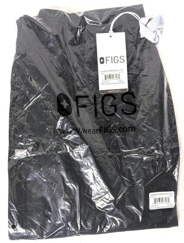 New Size Med/Reg Men's FIGS Sanford Slim Tapered Scrub Pants, Black | Retails Over $50 (Discontinued!)