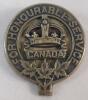 Vintage Canadian Military Medals & Pins . WWI 1919 For Honourable Service Pin , BIRKS Canadian Navel Pin & WWII 1939-1945 Canadian/British Service Medal - 2