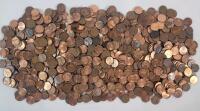 5+lbs USA One Cent Pennies . Various Years & Condition