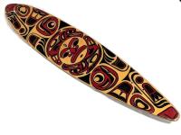 Vintage LANDYACHTZ Longboard Deck "Chief", 8.75" At Widest &times; 43.25" Long