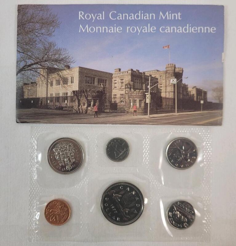 1977 Canadian Uncirculated Coin Set , Sealed