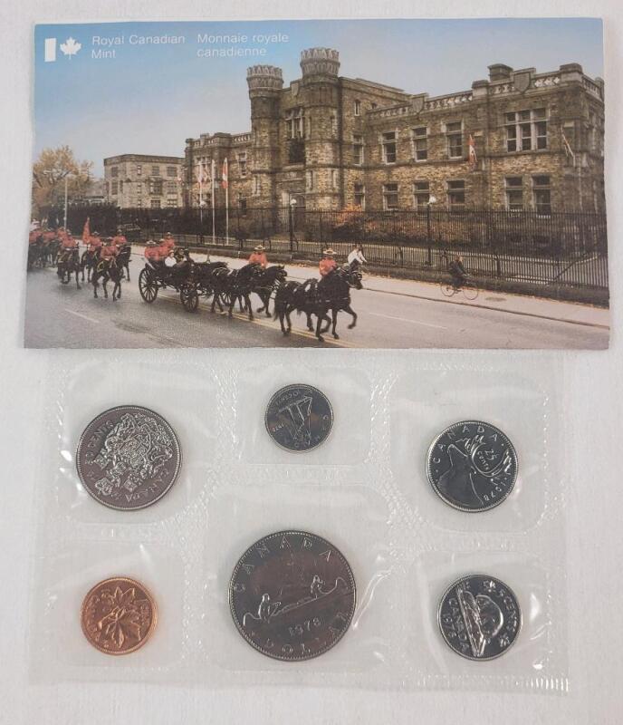 1978 Canadian Uncirculated Coin Set