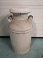 Vintage Large Metal Milk Container