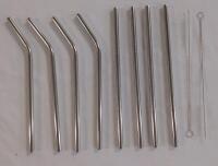Assorted Metal Straws and Pipe Cleaners