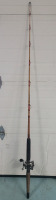 77.5" Saltwater / Deep Water Fishing Pole & Reel - No Makers Mark