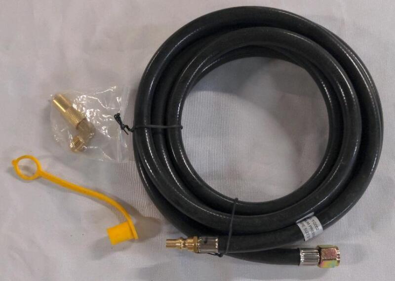 New GasSaf RV quick-connect propane hose