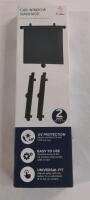 As New in Box 2-pack of EcoNour retractable car window sunshades