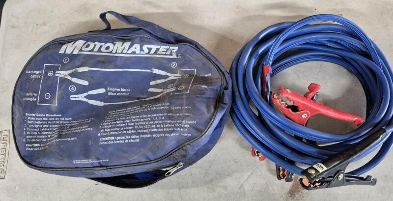 MotorMaster Booster Cables