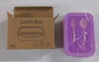 New in Box Pink Lunch Box, 1400ml