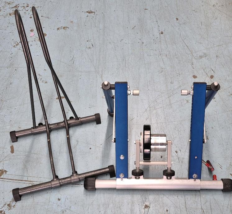 Indoor Bicycle Trainer & Rack
