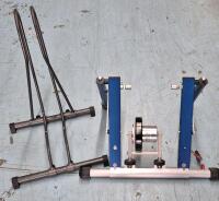 Indoor Bicycle Trainer & Rack