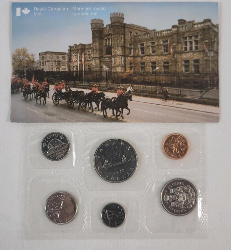 1978 Canadian Uncirculated Coin Set , Sealed .